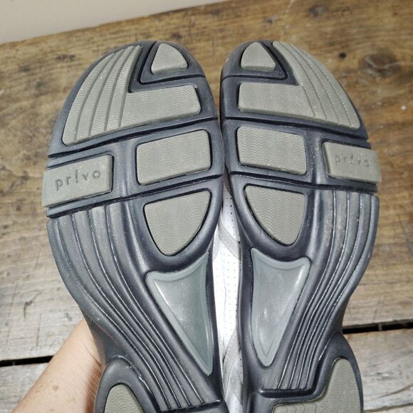 Clarks Privo Shoes 9 M Slip On Ballet Flats White Casual Sneaker Loafer - Picture 7 of 9